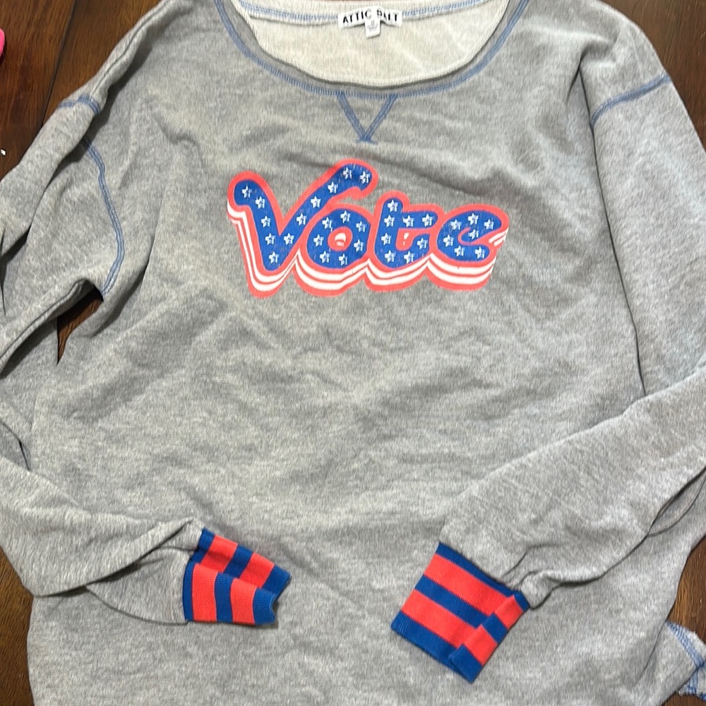 Attic salt VOTE crewneck